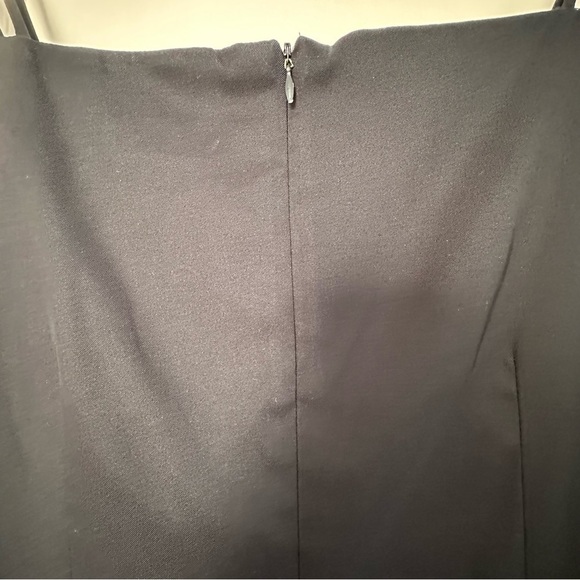 Vtg. CDC Dress Sheath Formal Y2K Black Square Neck Beads Spaghetti Straps Sz 12 - Picture 9 of 12